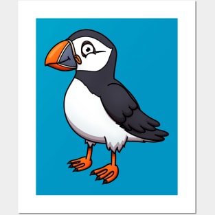 Cute Puffin Posters and Art